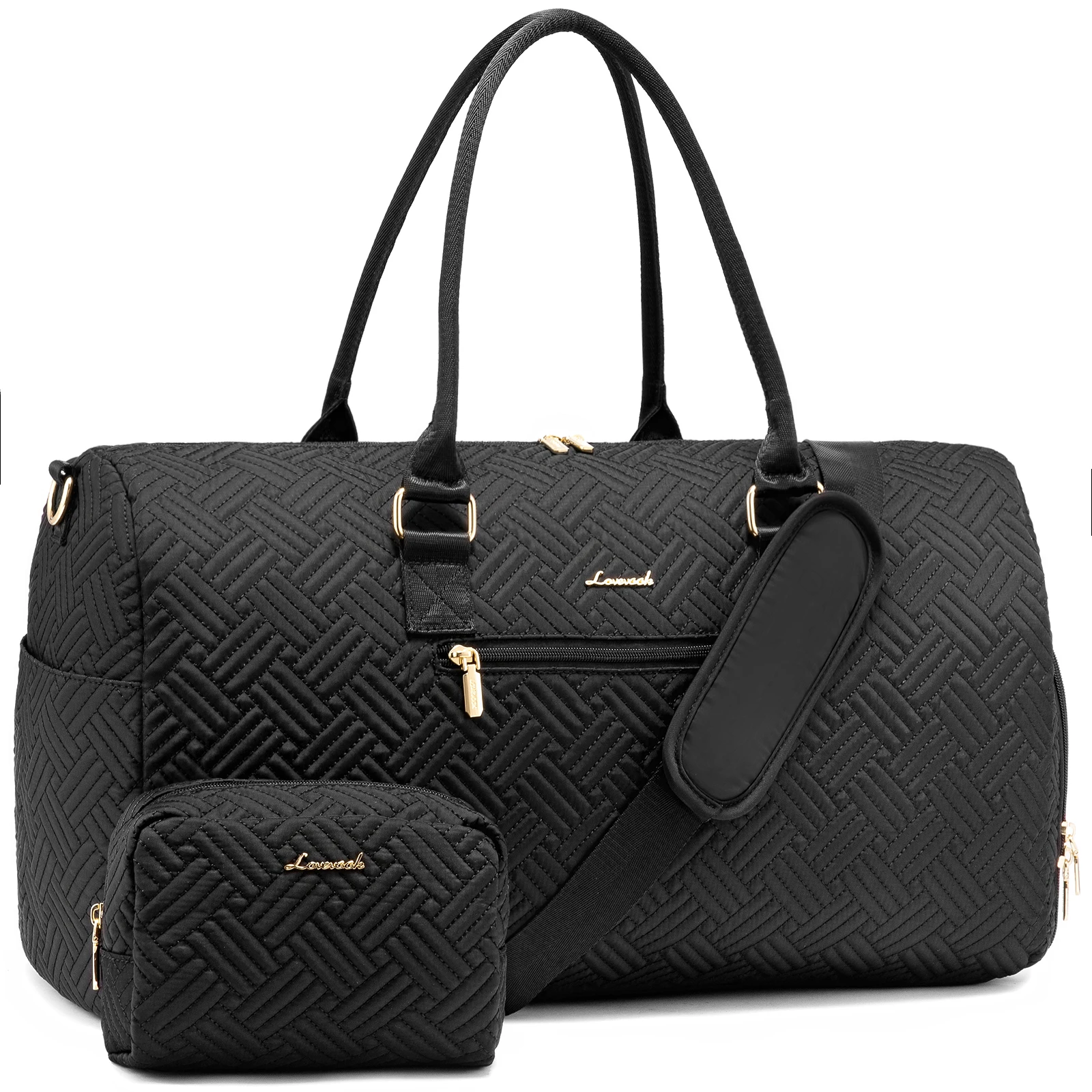 Sac De Voyage LOVEVOOK 30L – Grand Sac Week-end Cabine Avion, Sport, Maternité, Imperméable Avec Trousse Offerte