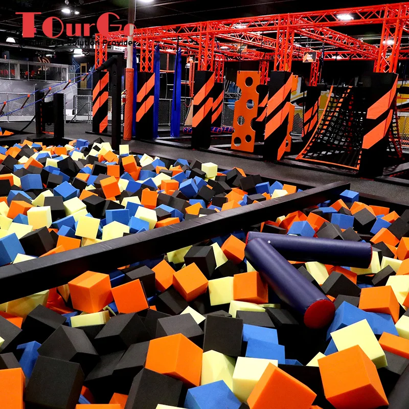 Indoor Playground Sky Zone Bronx Inside Sky Zone