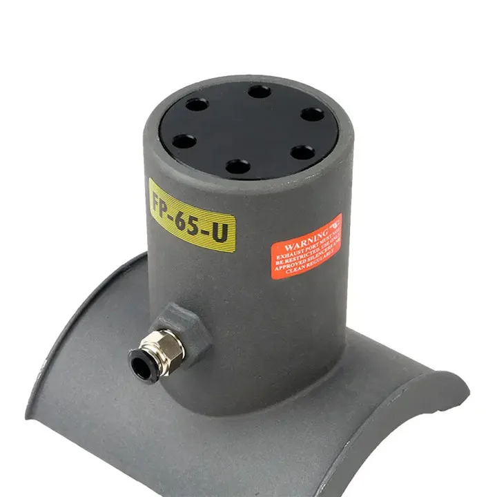 Pneumatic EMC SL Turbo Oscillator Turbine with Silencer and Connector Fittings GT-25 Gt25 Gear Ningbo Bao Detian GT25 Vibrator