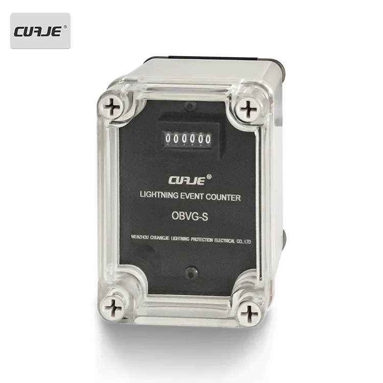 Surge Counter Outdoor SPD IP65 Lightning Protector 0-99999 5 Digits Display Surge Lightning Strike Counter