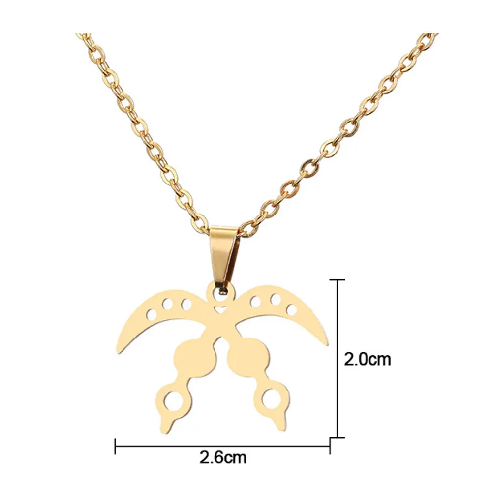 Dreamtimes Gye Nyame Broche Premium De Acero Inoxidable Adinkra Símbolo