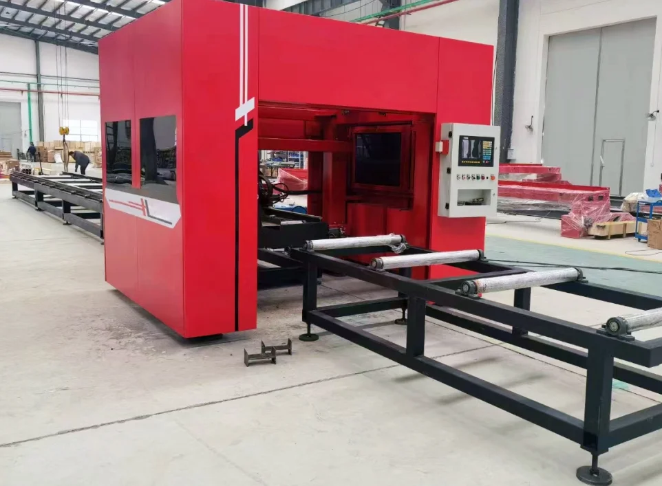 Robot Arm h Beam I Beam Cutting Fabrication Machine Steel Profiles Cnc Plasma Cutter
