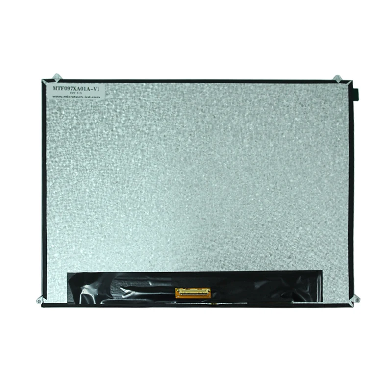 9.7 inch TFT LCD Display 1024X768 Resolution LVDS Interface 30 Pin Panel for Portable Televisions