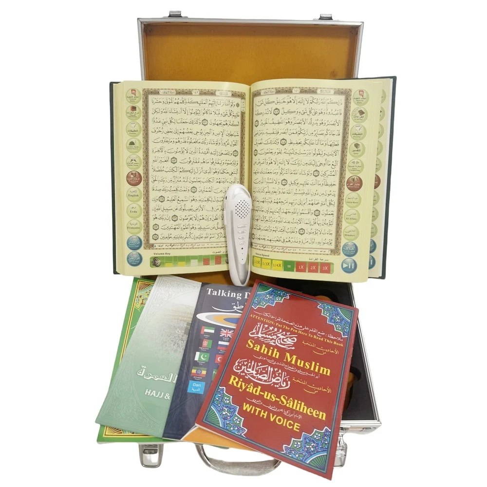 Cheap Islamic Digital Muslim Smart Al Quran Point Learning Speaking Red Read Reader Reading Player Pen for Ramadan Eid