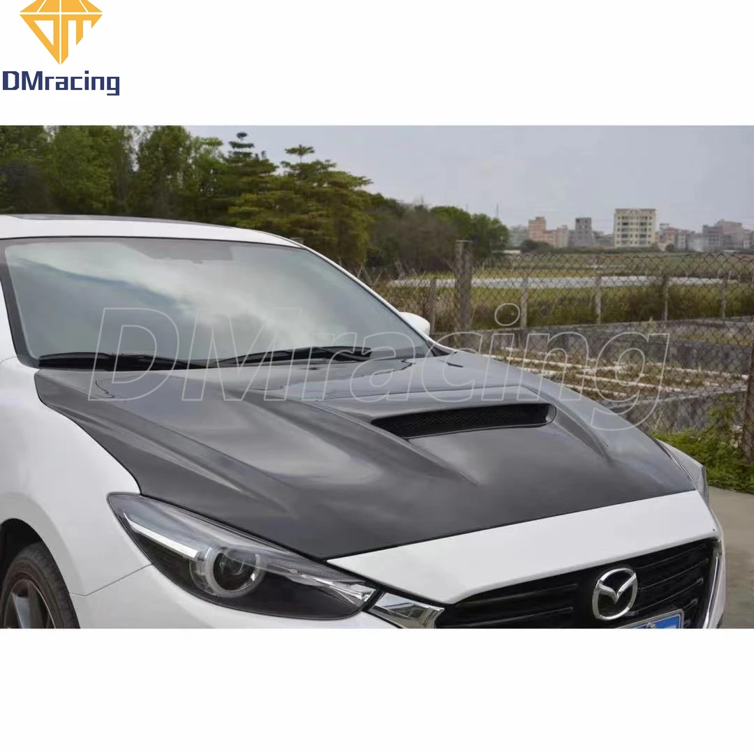 Mps Style Carbon Fiber Hood For Mazda 3 Axela 20142019 Buy Carbon Fiber Hood For Mazda