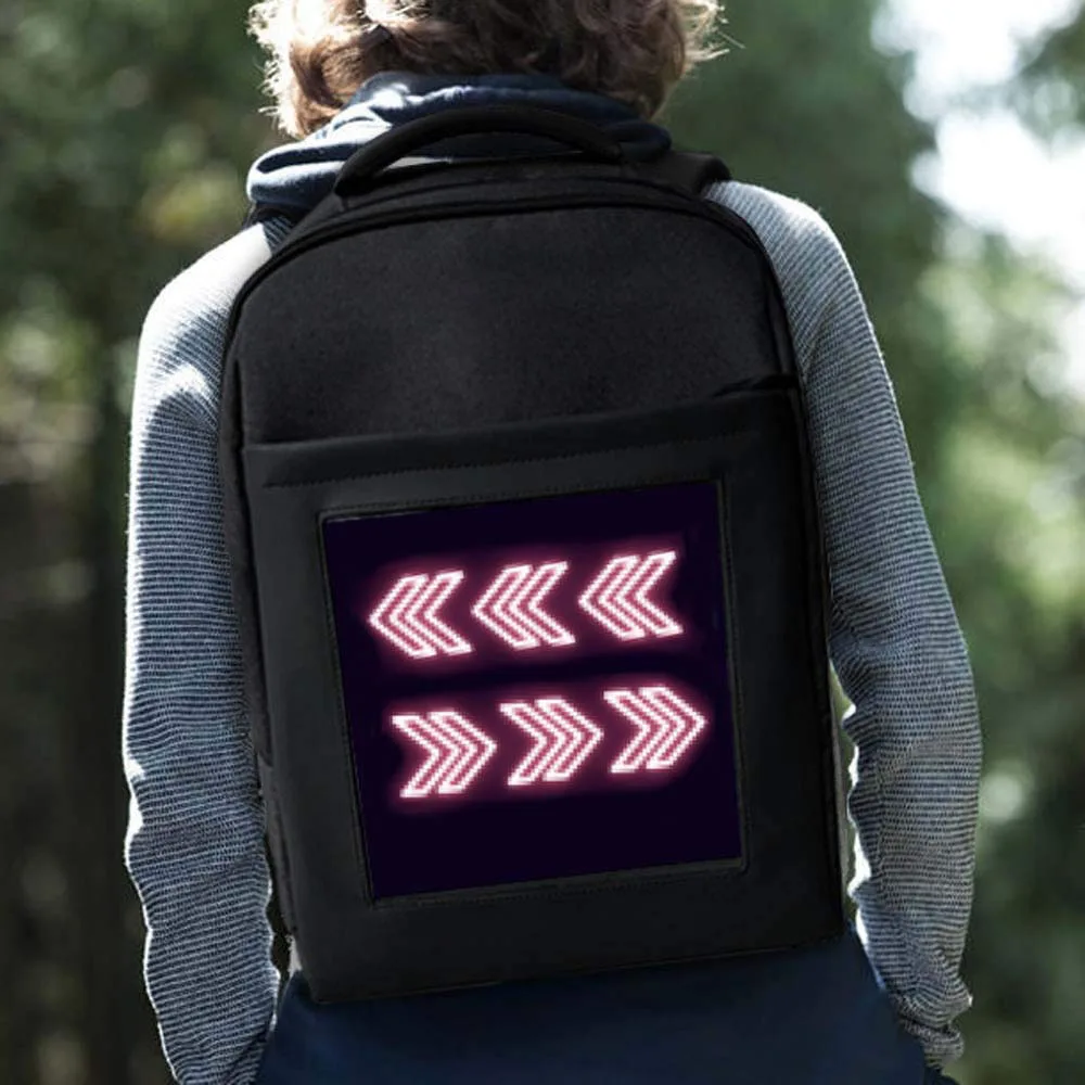 New Design Backpack LED Display Smart LED Backpack Travel Backpack With Laptop
