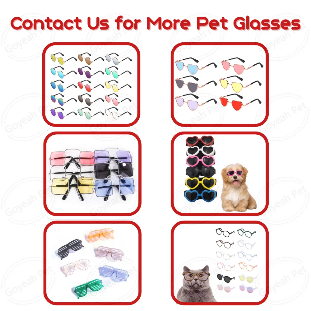 Adjustable Dog Goggles Uv Protection Dog Sunglasses Waterproof Pet Eye