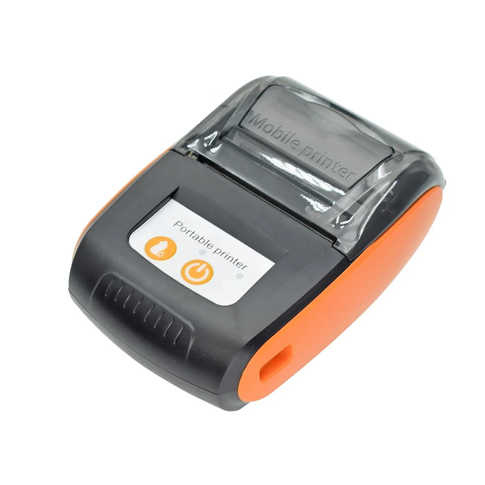 Portable Mini Printer Wireless Bluetooth Mobile Handheld 58mm Thermal Receipt Printer With Battery