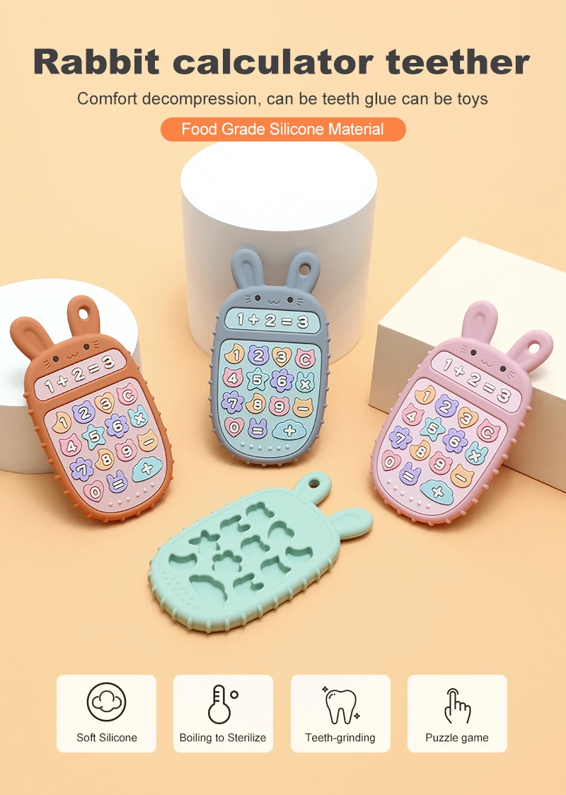 Remote Teether Baby Teethers - Safe and Fun Teething Toys for Infants