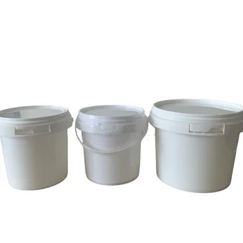 Factory Supply Recycle Use Plastic Bucket with lid Food Storage Bucket