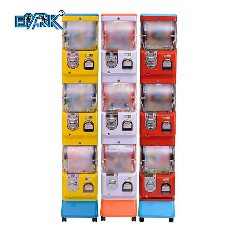 Coin Operated Game 3 Layers Twist Egg Toy Gashapon Capsule Toys Gashapon Machine Toy Capsule Vending Machine for Store