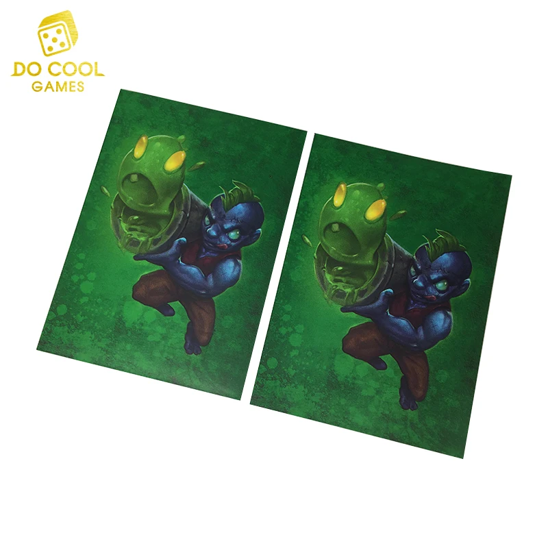 
Оригинальные заводские пользовательские чехлы для Карт Yugioh/MTG/TCG для настольных игр, Защитные чехлы для игральных карт pokemon 