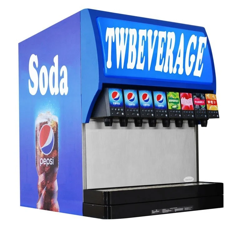PEPSI ドリンクディスペンサーとカップセット カスタマイズ可能なファーストフード用飲料ディスペンサー【12-23.8KG】