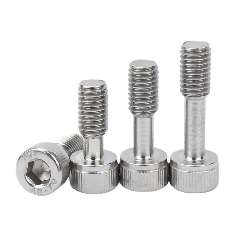 Customized Stainless Steel A2 AISI 303 316 Zinc Plated Steel Hex Socket Head Captive Panel Screws