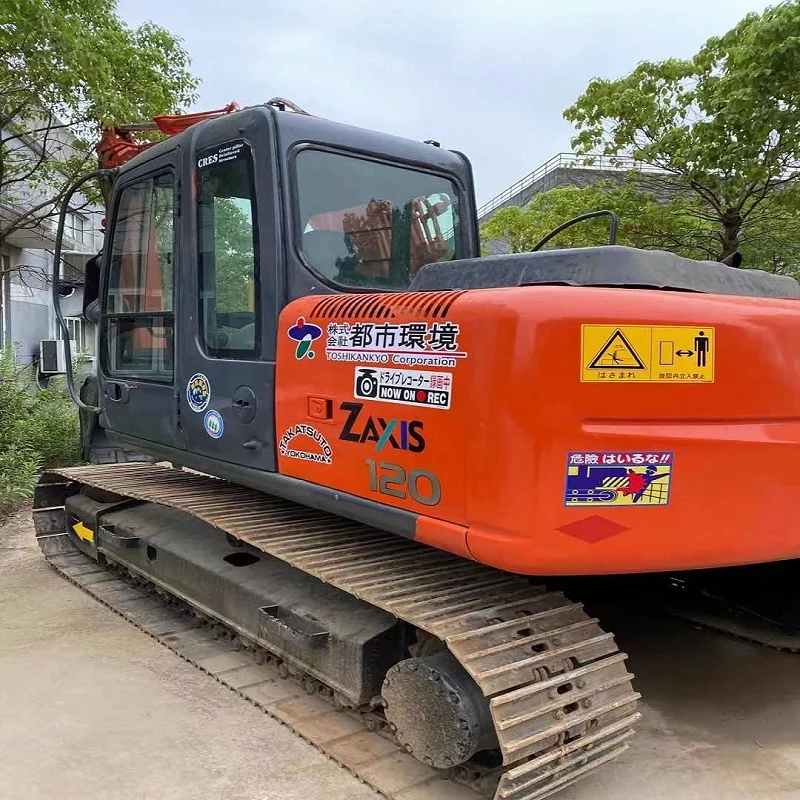 Used Hitachi ZX120 Small 12Ton Crawler Digger Excavator/mini ZX120 Hydraulic Used Hitachi Zx120 Excavator ZX 120