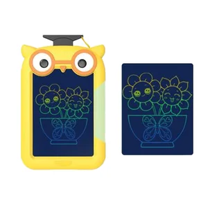 L04 ABLE Notepad Owl Children Cartoon Drawing Board Charging LCD Handwriting Board Custom Stationery Lcd Writing Pad 12 Inch