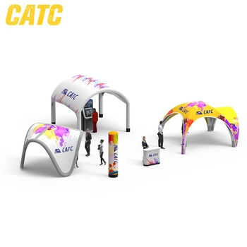 CATC High Quality 3D Printed Advertising Inflatable Tent Portable Tente Gonflable for Trade Shows and Exhibition Events