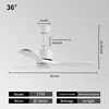 36inch -White