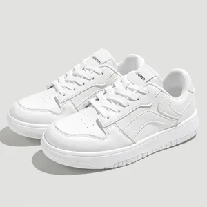 2026 Spring/Autumn/Winter Round Toe Ultra Fine Fiber Student White Casual Sports Sneakers Foreign Trade Hot Selling Womens Shoes