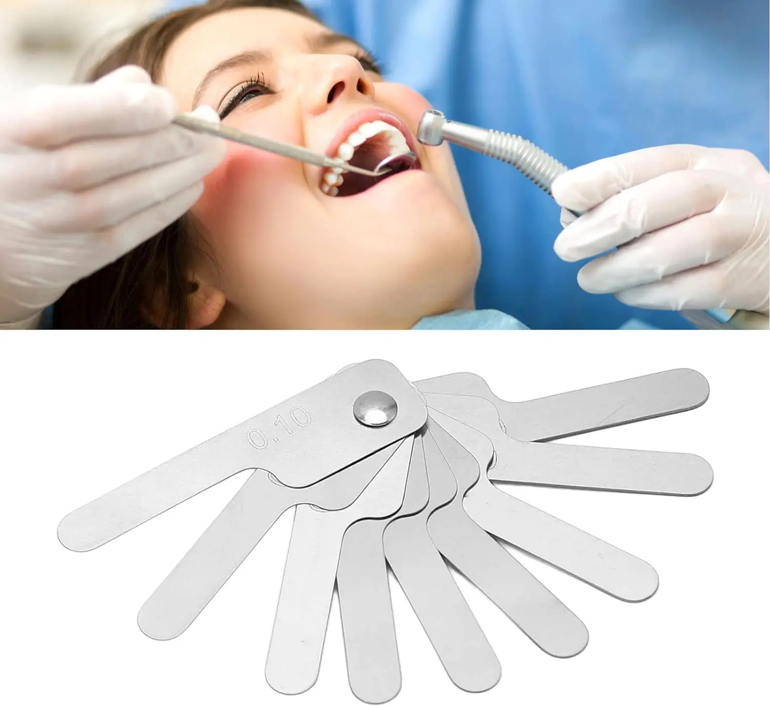 Sj Dental Interproximal Reduction Gauge Ruler Orthodontic Tooth Gap