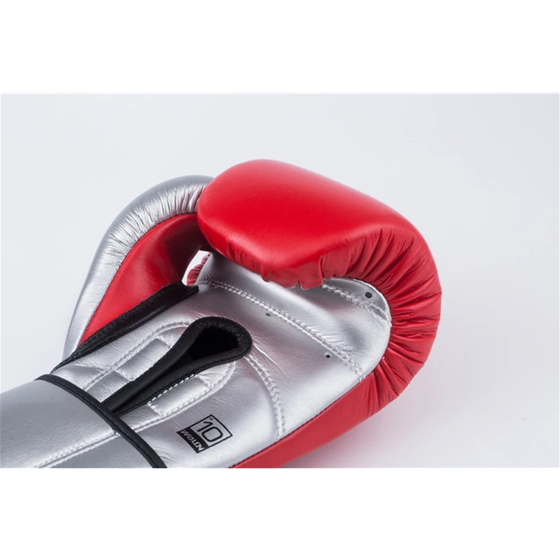 Pro Leder Boxing Handschuhe 8 Unzen Kampf Boxen Handschuh