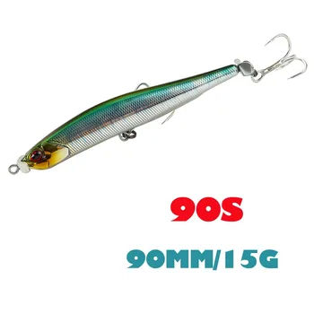 Cheery Hot Sale 110mm 58g Sinking Bait Sea Fishing Lure Pencil Lure Artificial Bionic Swim Bait Fishing Hard Lure With Treble Ho – Pencil – view 2