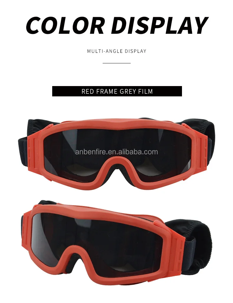 Anben Fire Ce Certificate En166 Anti Fire Proof Anti Fog Fireman