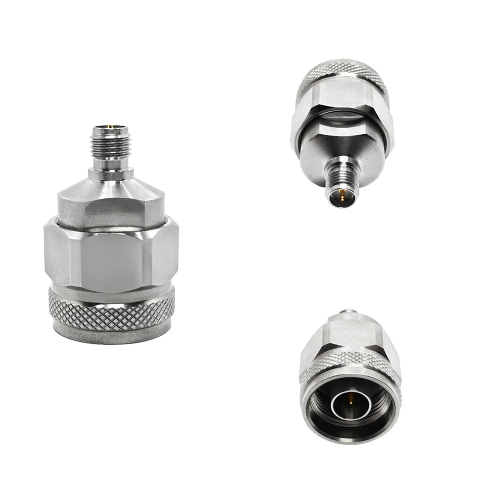 Stainless Steel Rf Connector RP SMA Female Audio to N Male Electrical Sma-n Jack Plug Converter Adapter Adaptor