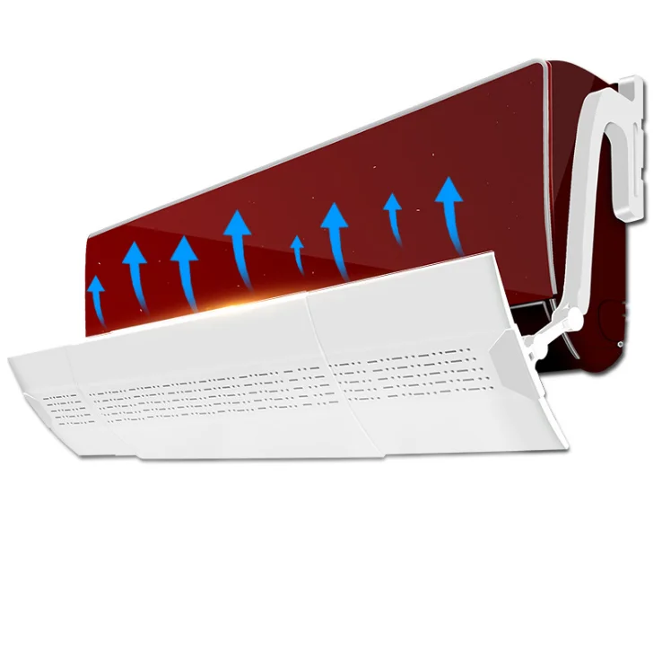 Upgrade Adjustable Foldable Air Conditioner Deflector Confinement Anti Cooled Baffle Wind Direction Telescopic Windshield