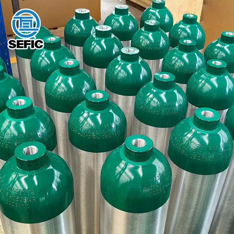 2.9 Liter 2.9l Portable Mobile Dot3al Oxygen Tank Medical Md Oxygen Cylinder Aluminum Empty Oxygen Cylinder for Sale