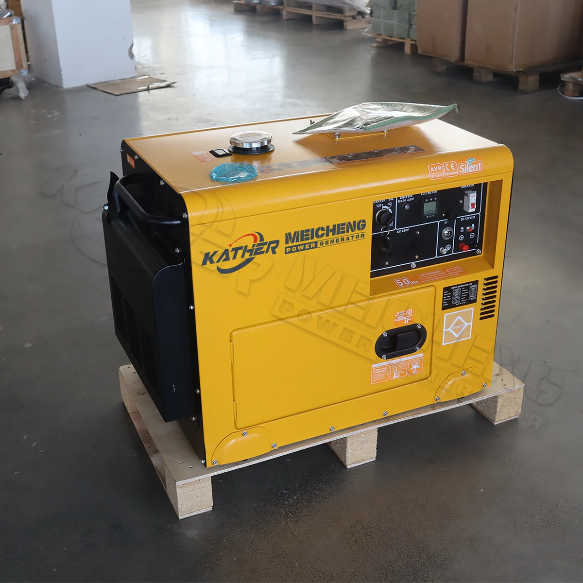 Super Silent Diesel Generator 20kw 25kw 18kva 16kva 15kva 12kva 10kva 8KW 6KW 5KW 3KW Single/three Phase Generators Set 50/60HZ