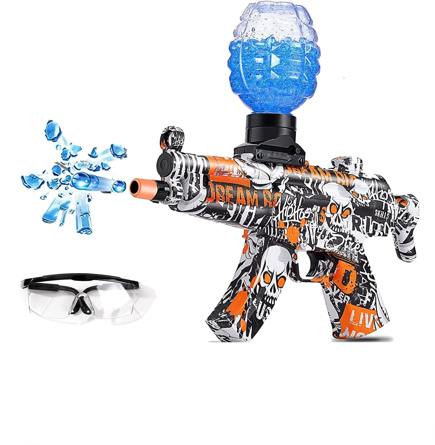 Yujian Electric Gel Blaster M416 Ak47 Mp5 Toy Gun Shooting Team Game Pistol Splatter Gel Ball
