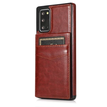PU Leather Shockproof For Samsung Galaxy Note20 Wallet Case with RFID Blocking Card Holder Case Kickstand for Men