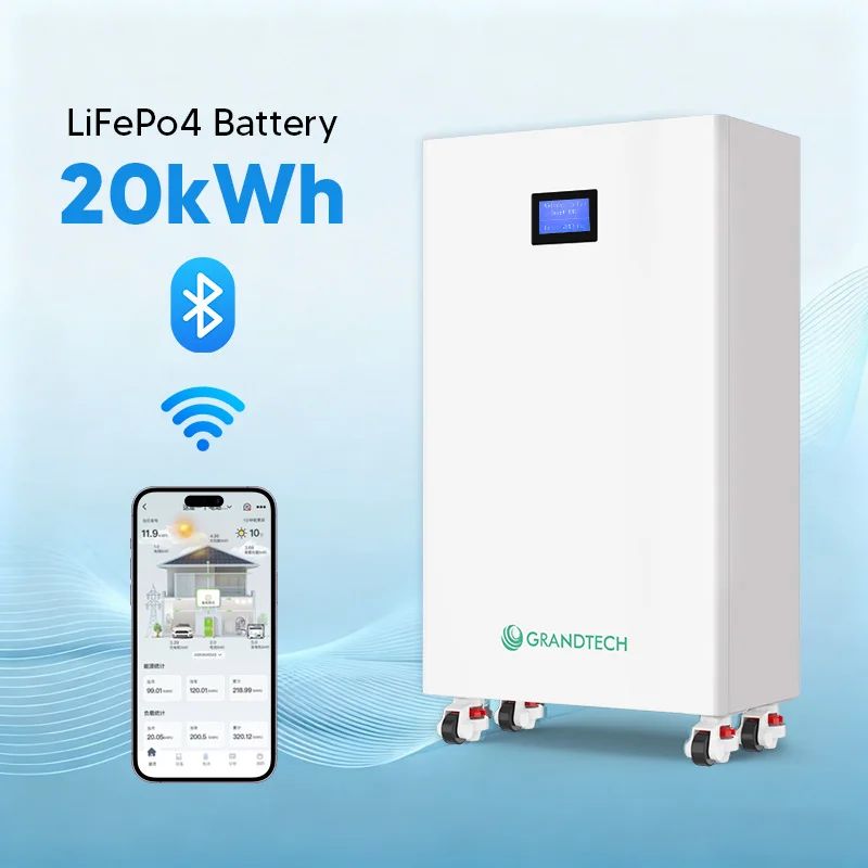 EU STOCK Home Energy Storage Batteries 20kwh 51.2V 600Ah 400Ah 300Ah 280Ah 48V Lithium LiFePo4 Battery System With Wheels
