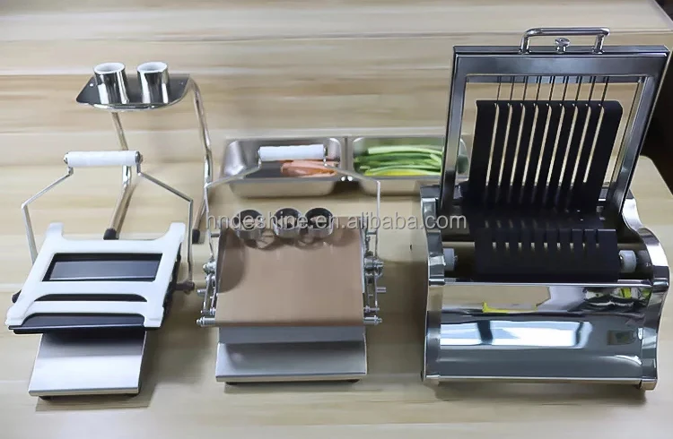 Manual Sushi Roll Cutter machine Rice Ball Roll Maker Cutting Machine Food Sushi  Slicer machine Sushi Tools - AliExpress