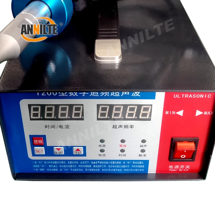 Handheld Automatic Plastic Ultrasonic Welding Machine Spot Welding Machine for pp Manure Belt