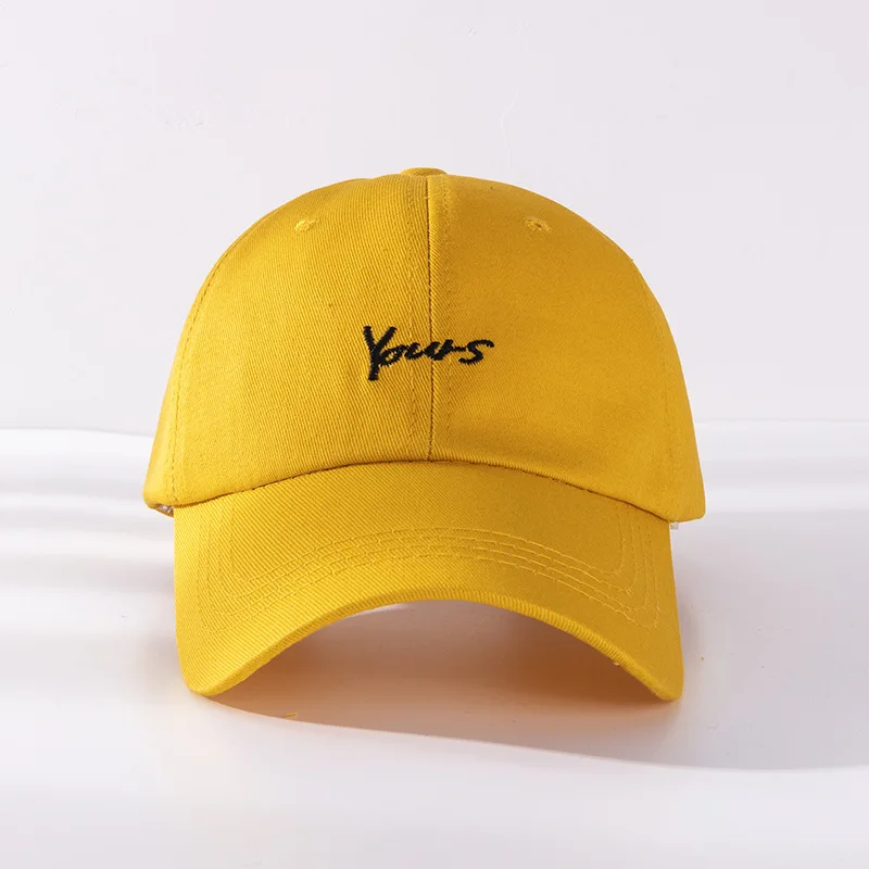 New Fashion Outdoor Summer Sports Hats For Men Women 6 Panel Cotton Custom Letter Embroidery