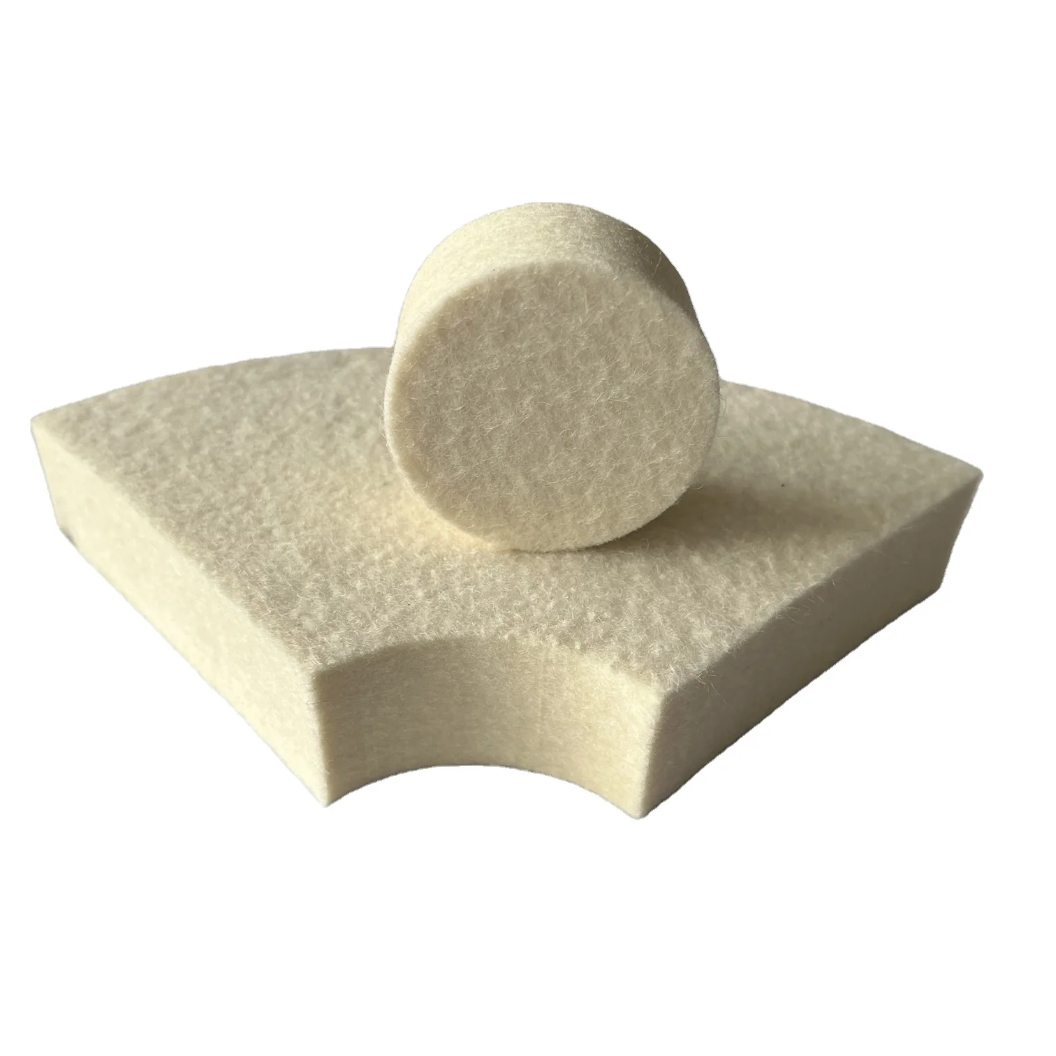 Custom Round Shaped Wool Gasket Oil Absorption Wool Gasket Mechanical