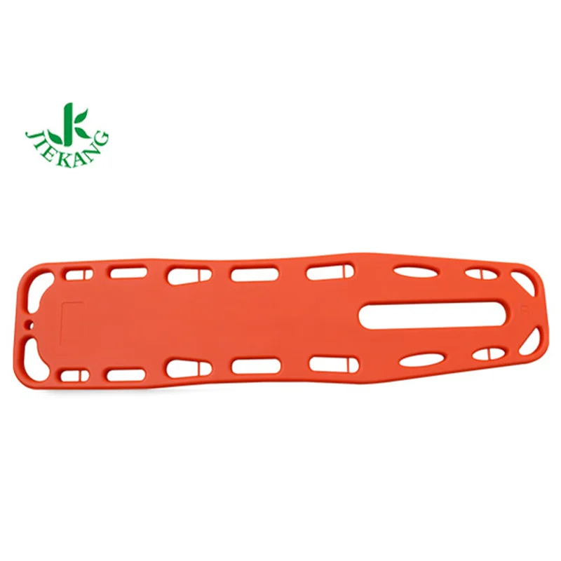 Hot Sale High Strength Easy Carrying Ambulance Emergency Rescue Plastic Spine Board