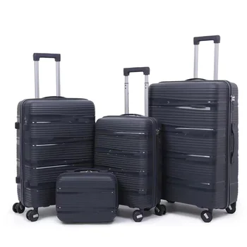 Factory wholesale new 3 in 1 luggage business travel trolley case zipper expandable light suitcase cover