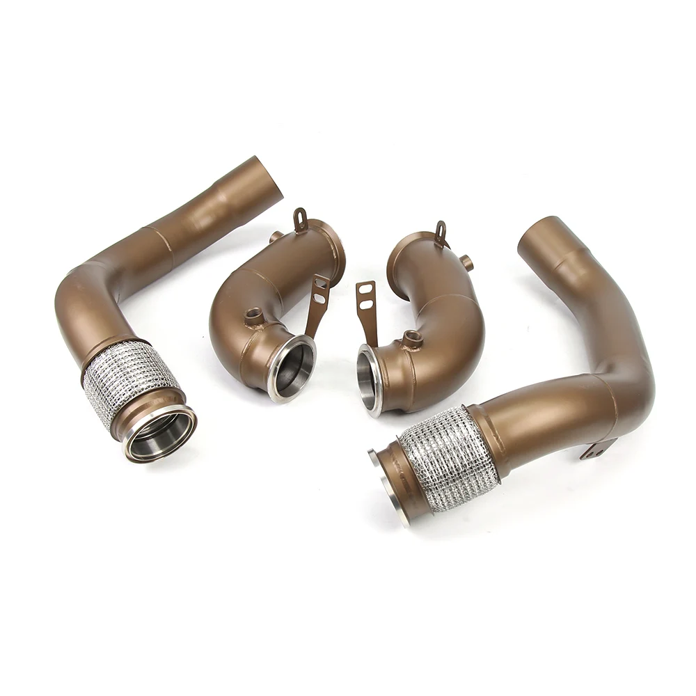 Kyostar High Performance Ceramic Coating Exhaust Downpipe For BMW 2018-2023 F90 M5 F91 F92 F93 M8