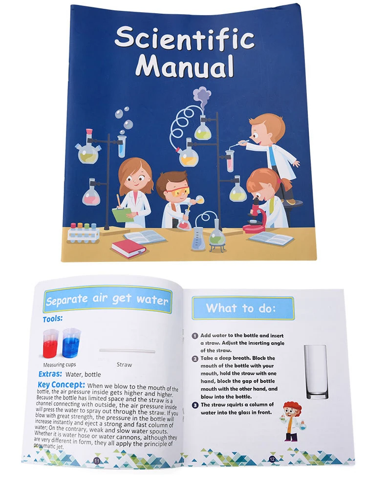 28 Pcs Science Experiment Toy Set Handmade Science Experiment Kit