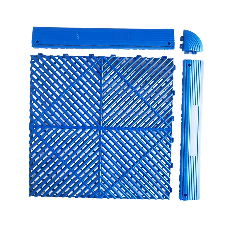 Modern Design Interlocking Modular Garage Floor Tiles PP Material Anti ...