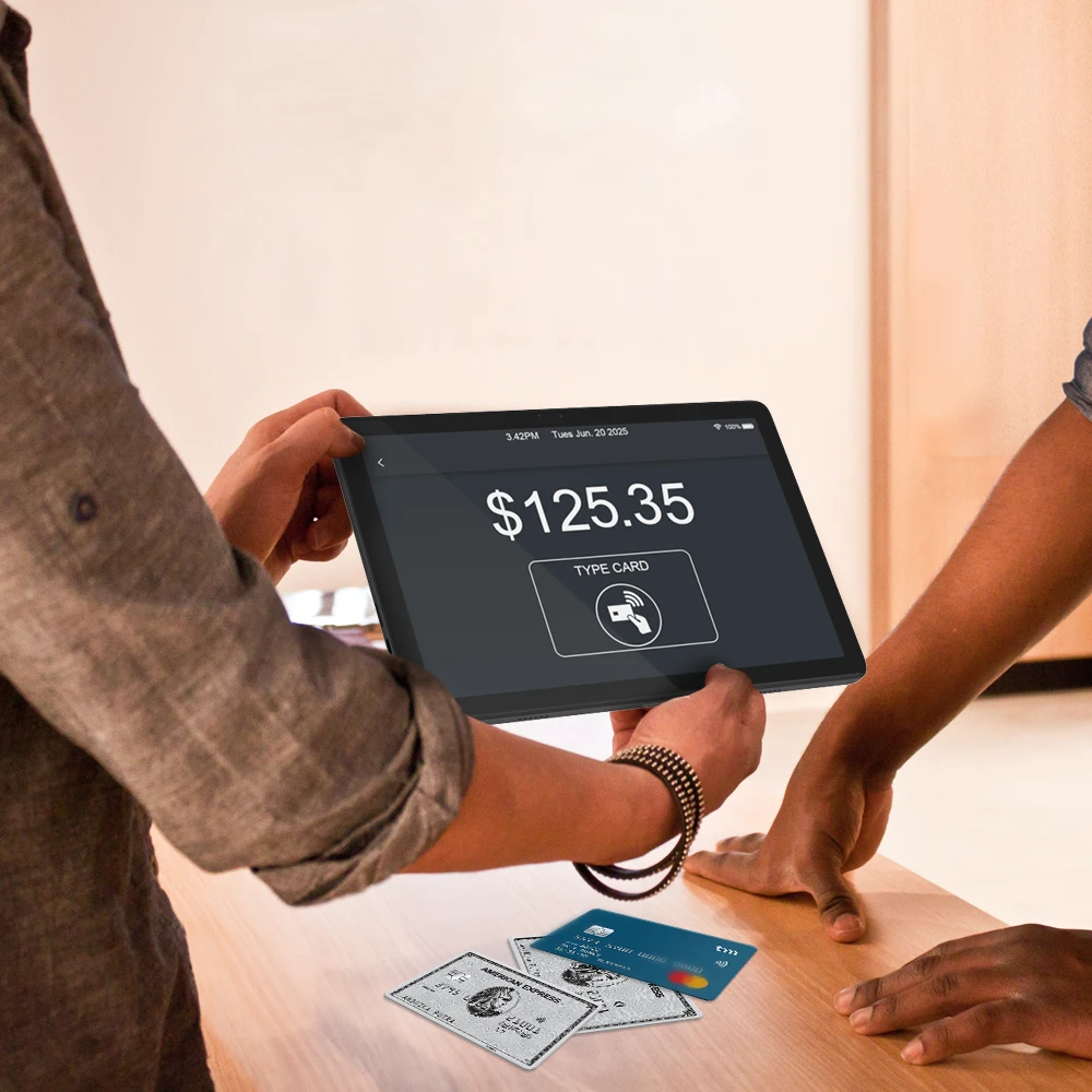 Customize Android Tablet with Rfid Reader Nfc Android 13 Mt8168 Mt8768 Octa Core Tablet Terminal Pos 10inch