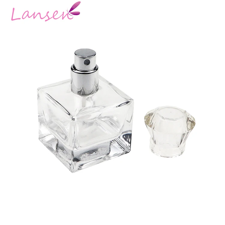 塑料瓶化妆品容器30mi方形立方体批发香水玻璃瓶 Buy 塑料瓶化妆品容器 香水玻璃瓶 批发香水玻璃瓶product On Alibaba Com