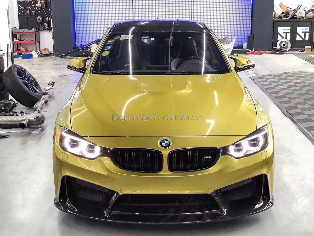 3d Style Carbon Fiber Body Kit Bumper Front Bumper For Bmw M3/m4 F80 ...