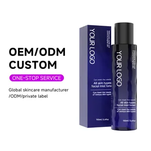 OEM Product Tighten Pores Facial Mist Soothing Alcohol Free Nourishing Moisturizing Skin Care Face Full Skin Tone Spray Toner