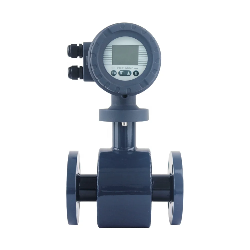 6 Size 2 3 4 6 8 10 Inch Waste Water Flowmeter Electromagneitc Flow Meter Magnetic Flow Meter