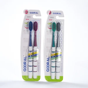 High Quality ISO Certified Adult Toothbrush Soft Nylon Bristles Biodegradable Disposable Teeth Cleaner Plastic Handle Home Use