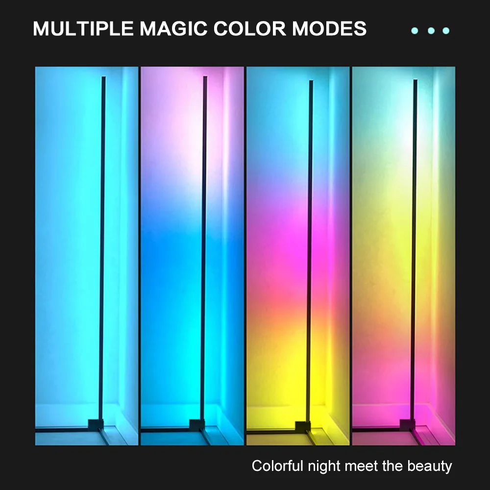 Dropshipping Modern Nordic 150cm Standing Decorative Living Room Rgb